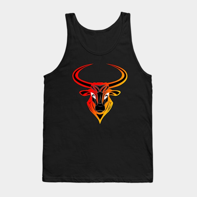 head Tank Top by Ayiepdesign